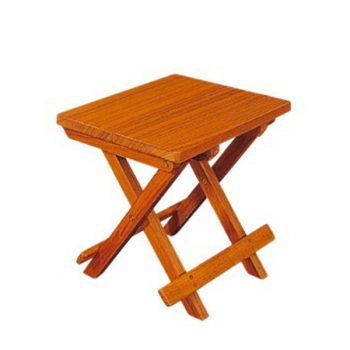 Solid Teak Folding Side Table 27.5cm