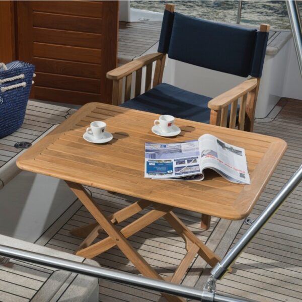 Solid Teak Folding Table - Bretagne