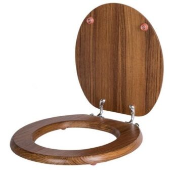 Teak Toilet Seat