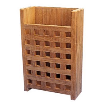 Teak Chart Rack