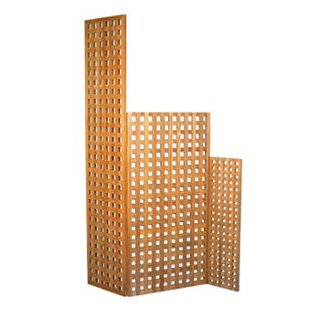 Solid Teak Grating Screen