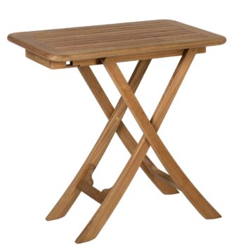 Solid Teak Folding Table 70cm