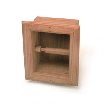 Teak Toilet Paper Holder