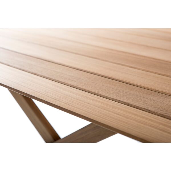 Solid Teak Folding Table - Stockholm