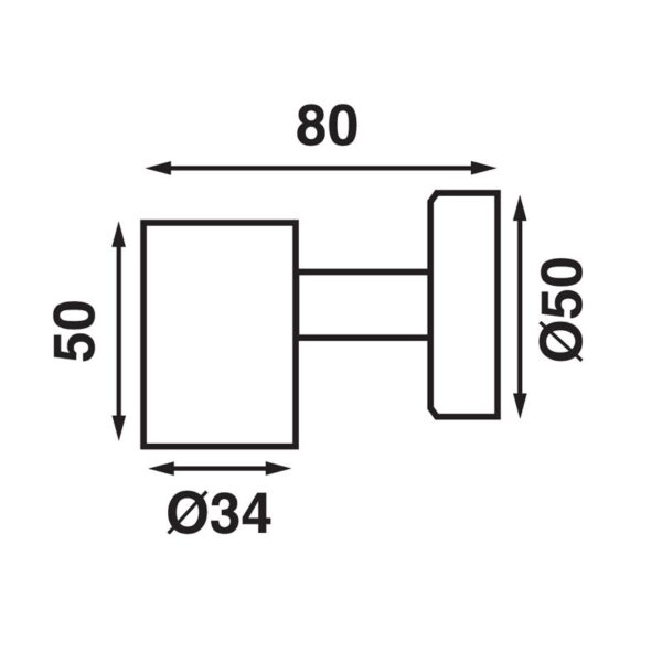 14 2093 D1USB LED Tube D1 Light Dimensions