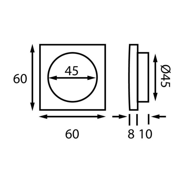 Single momentary switch