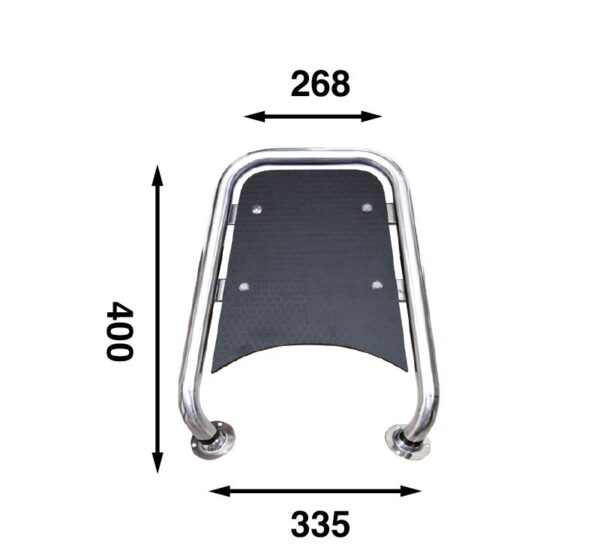 MP40 Blackline Powerboat Bowsprit - Measurement