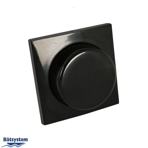 Halogen dimmer in black