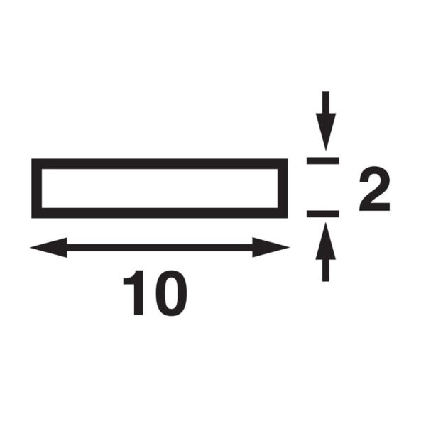 14 9290 LED Flat Strip Measure