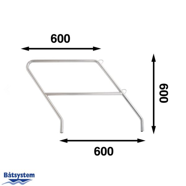 14 PPK600 Stainless Steel Pulpit measure