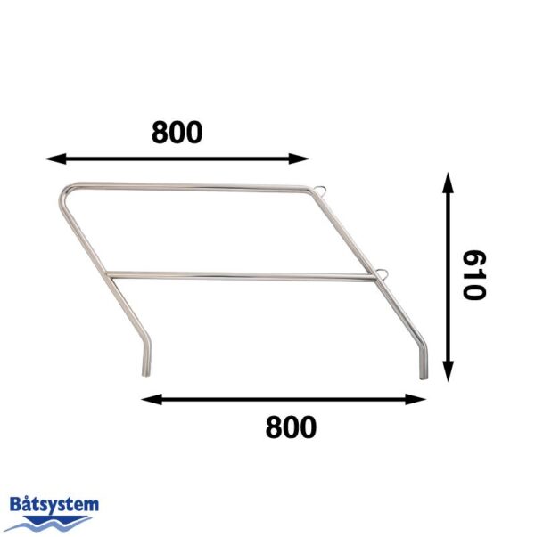 14 PPK800 Stainless Steel Pulpit measure