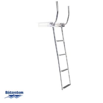 4 Step Telescopic Ladder with Handles