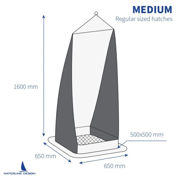 Cabin Breeze with Mosquito Net for Deck Hatches