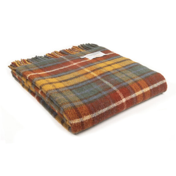 tartan antique buchanan throw